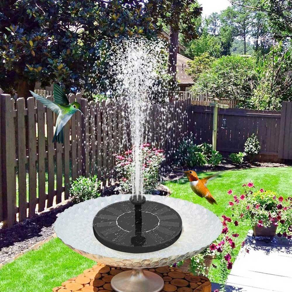 Solar Water Pond Fountain Garden