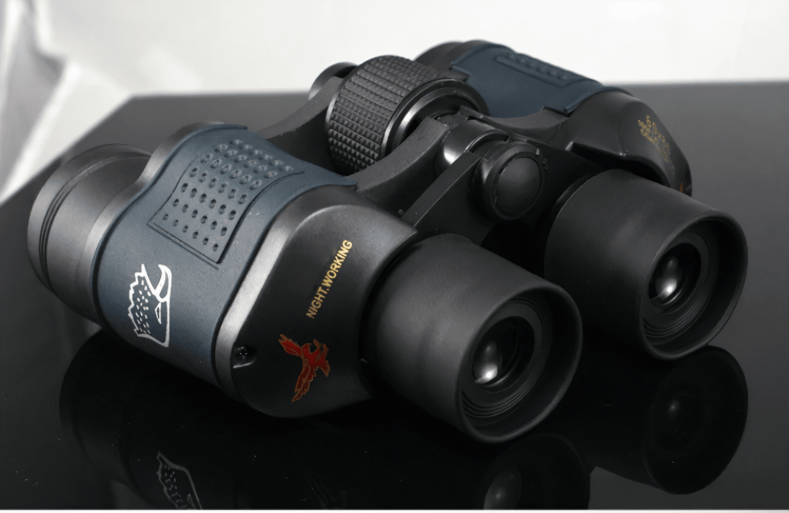 Professional Night Vision Infrared Long Range Binoculars - 60X60 72210921-black