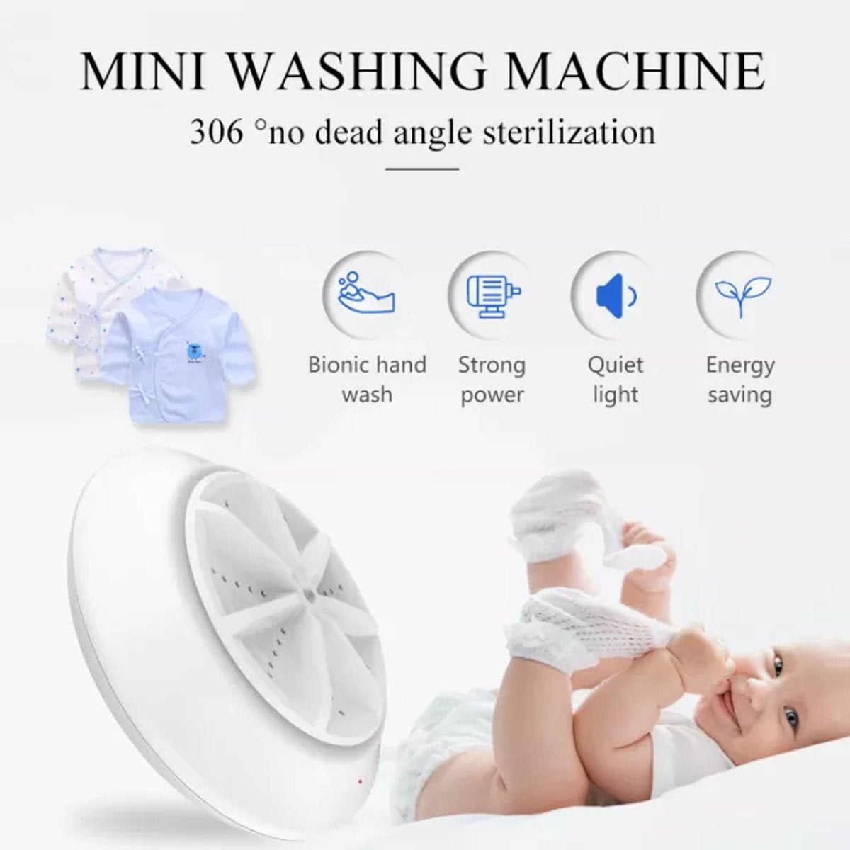 Mini Portable Washing Machine