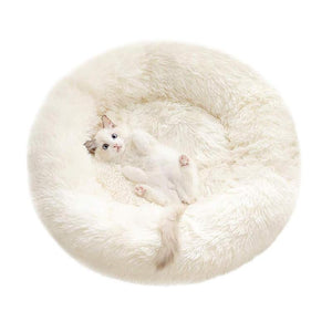 Round & Raised Cat Marshmallow Bed By Presentpet