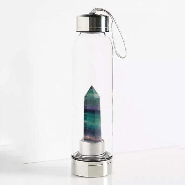 Natural Crystal Water Bottle 19122868-colorful