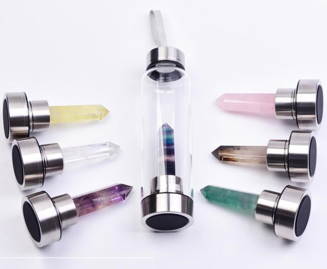 Natural Crystal Water Bottle 19122868-colorful