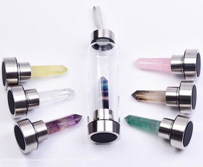 Natural Crystal Water Bottle 19122868-colorful