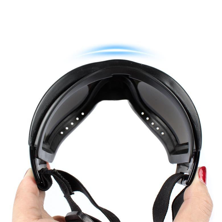 Protective Dog Goggles - Travel Skiing Anti-Fog Snow Goggles for Dogs 8142394589384-al