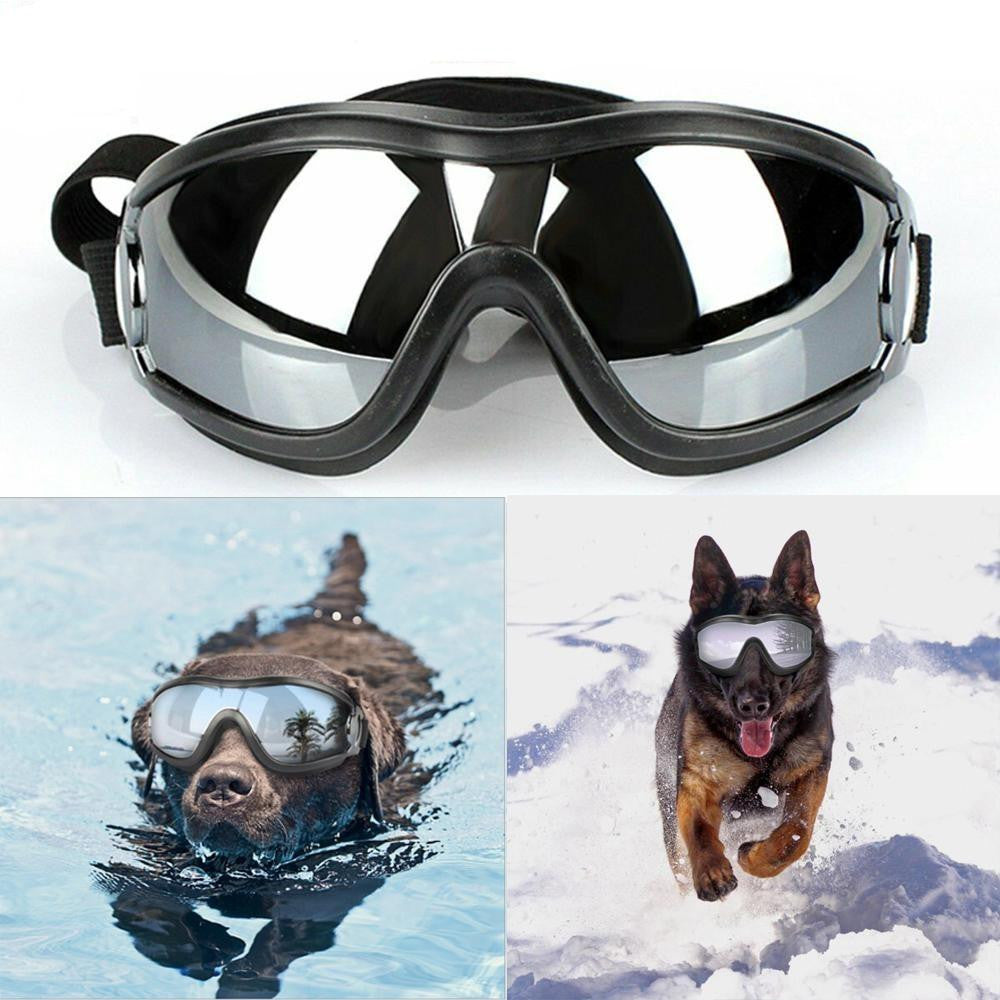 Protective Dog Goggles - Travel Skiing Anti-Fog Snow Goggles for Dogs 8142394589384-al