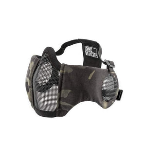 Tactical Foldable Mesh Mask With Ear Protection