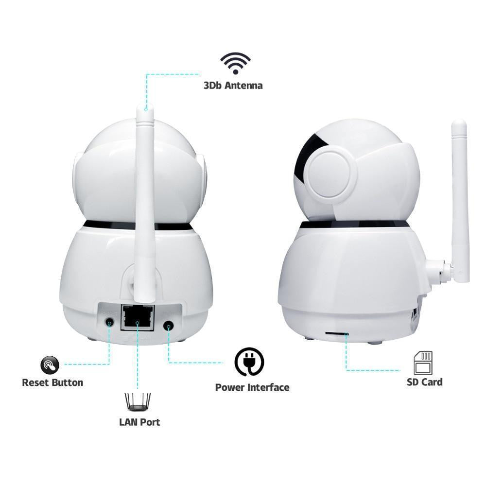 Cctv Wireless Pet Camera - Cats, Dogs Monitor 8142394884296-al