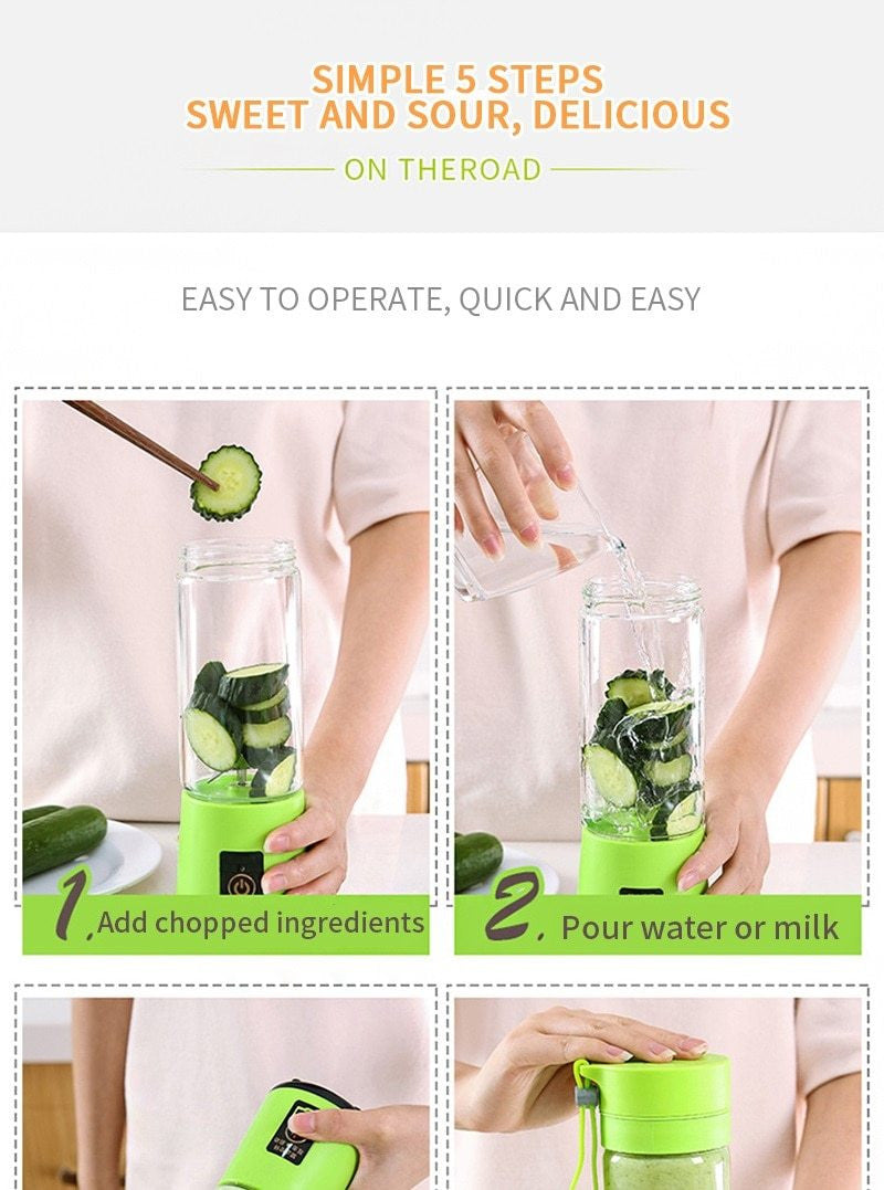 Portable Juice & Smoothie Blender