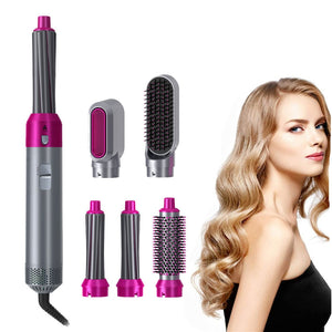 Multifunctional 5 In 1 Hair Styling Airwrap Straightener