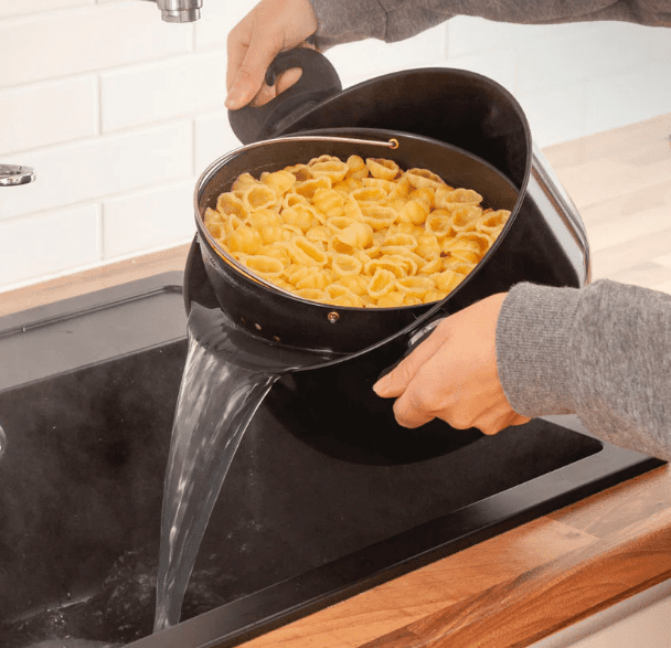 Strainpot - Cooking Pot With Built-In Strainer