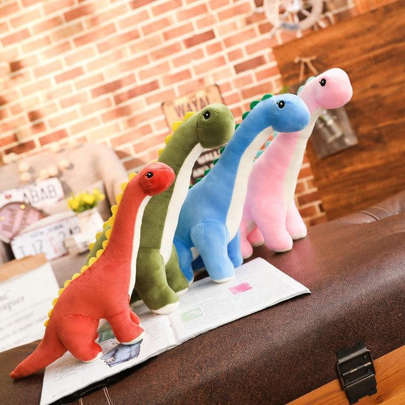 60/80/100 Cm Long Neck Dino Pillow Plush 3D Stuffed Animal Brachiosaurus