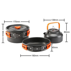 Complete Camping Cookware Set