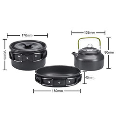 Complete Camping Cookware Set