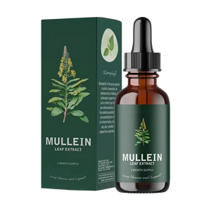 Gluten-Free Mullein Dropper For Lung Health And Respiratory Care