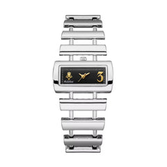 Gold Rectangle Women's Watch Dial 32mm - Gold Black