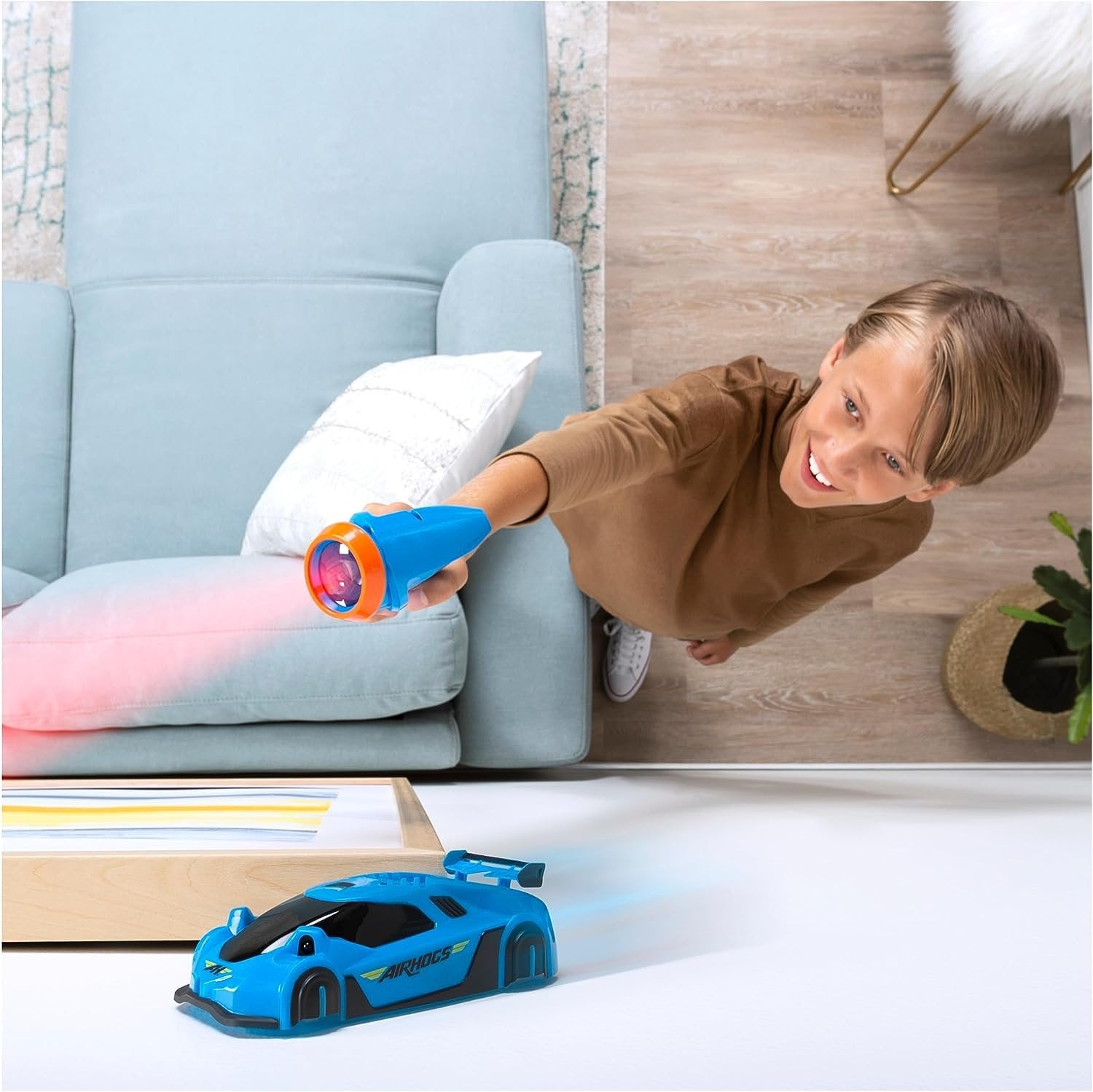 Gravity-Defying Laser RC Car 7120994468038-1