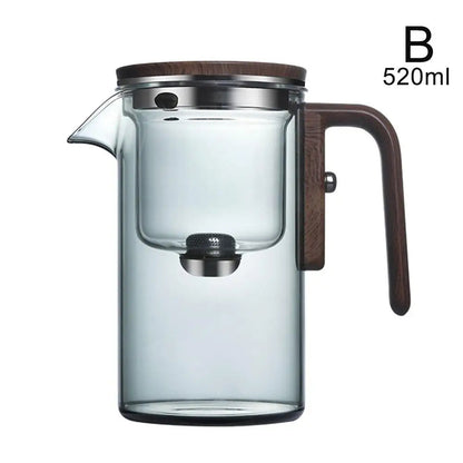 Durable Glass Teapot With Infuser For Tea Brewing