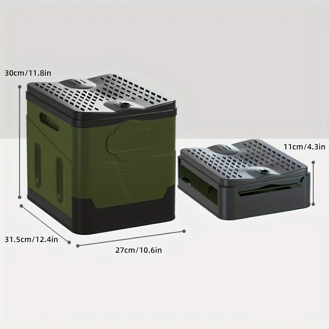 Portable Folding Toilet - Lightweight Outdoor Potty Multifunctional Mobile Toilet for Adults 8027307049158-1