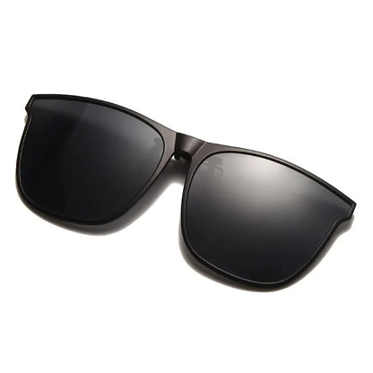 Polarized Clip On Sunglasses Men Photochromic Car Driver Goggles Night Vision Glasses Anti Glare Vintage Square Glasses SH1751817214987861000