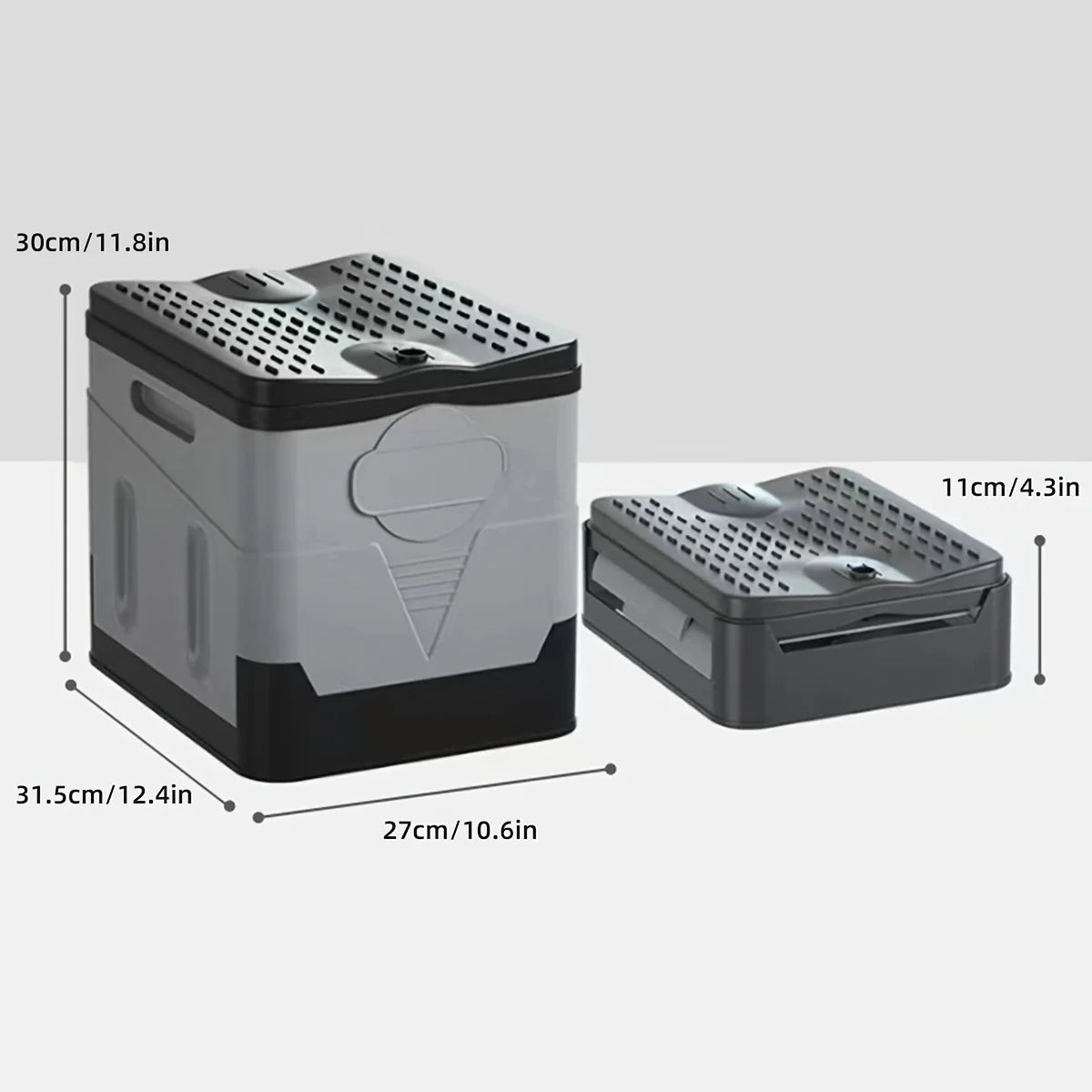 Portable Folding Toilet - Lightweight Outdoor Potty Multifunctional Mobile Toilet for Adults 8027307049158-1