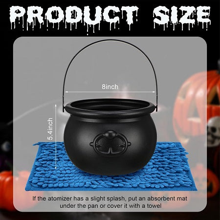 Halloween Witch Pot Smoke Machine Mist Maker