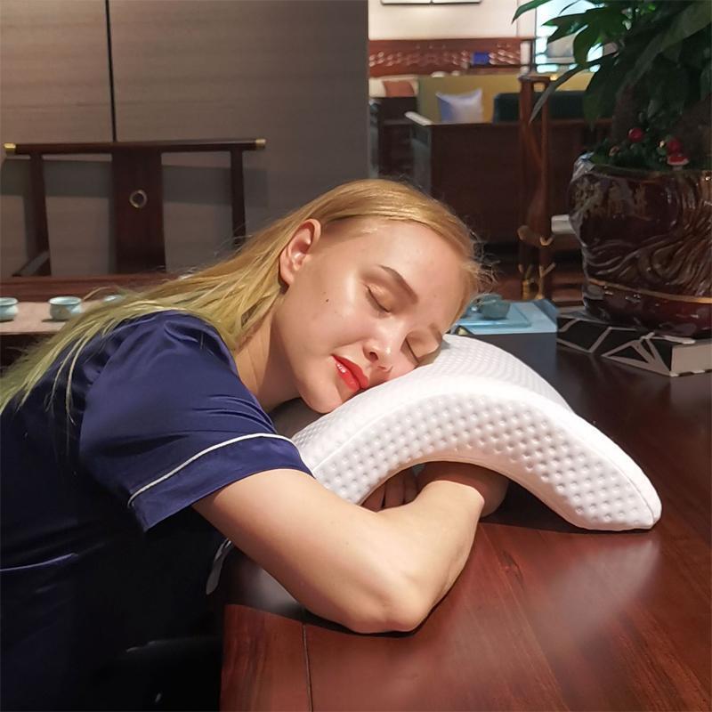 Couples Preferred Memory Pillow - U-shaped Bending Pillow, Slow Rebound Arch Nap 2498529755194-1