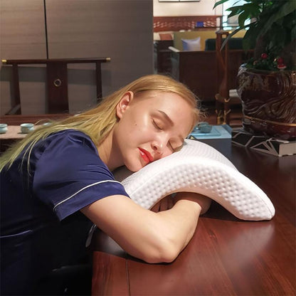 Couples Preferred Memory Pillow - U-shaped Bending Pillow, Slow Rebound Arch Nap 2498529755194-1