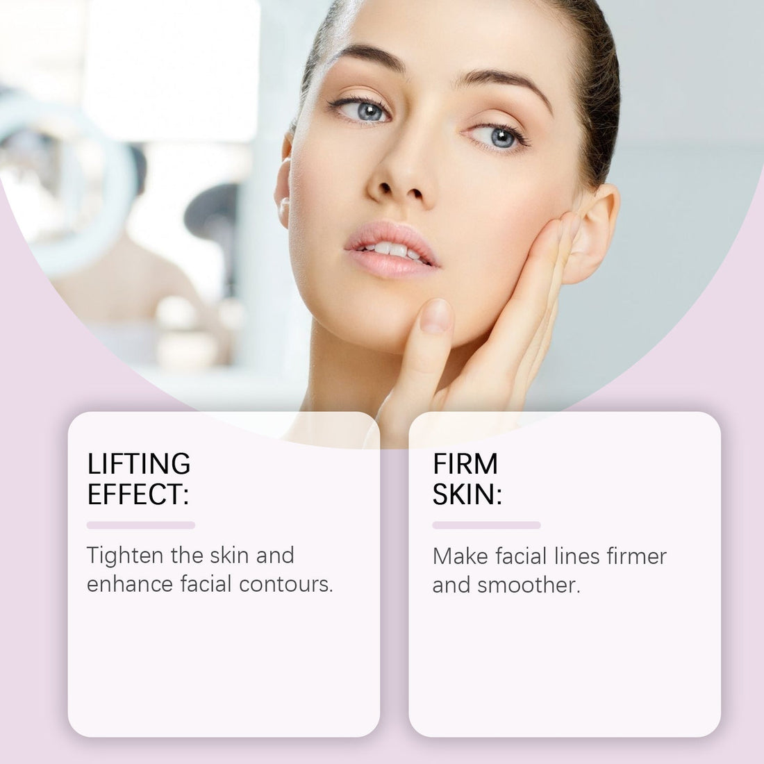 Invisible Lifting Tape Defines Facial Contours Creating Firmer Appearance Throughout Wear 8719079047410-1
