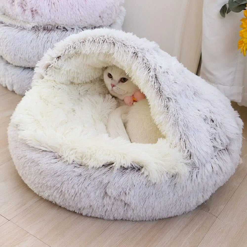 Soft Calming Pet Bed