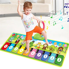 Interactive Dancing Piano Mat - Music And Movement Toy