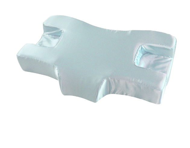 2-In-1 Beauty And Neck Relaxing Pillow With Silk Pillowcase