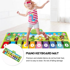 Interactive Dancing Piano Mat - Music And Movement Toy