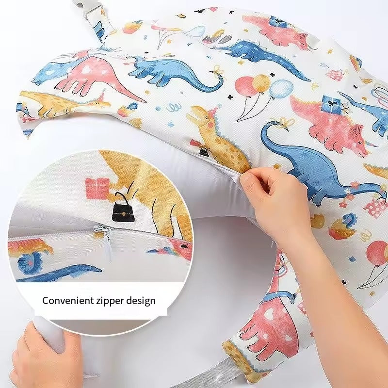 Comfortable Breastfeeding Pillow for Mom and Baby - Soft Nursing Pillow 264386