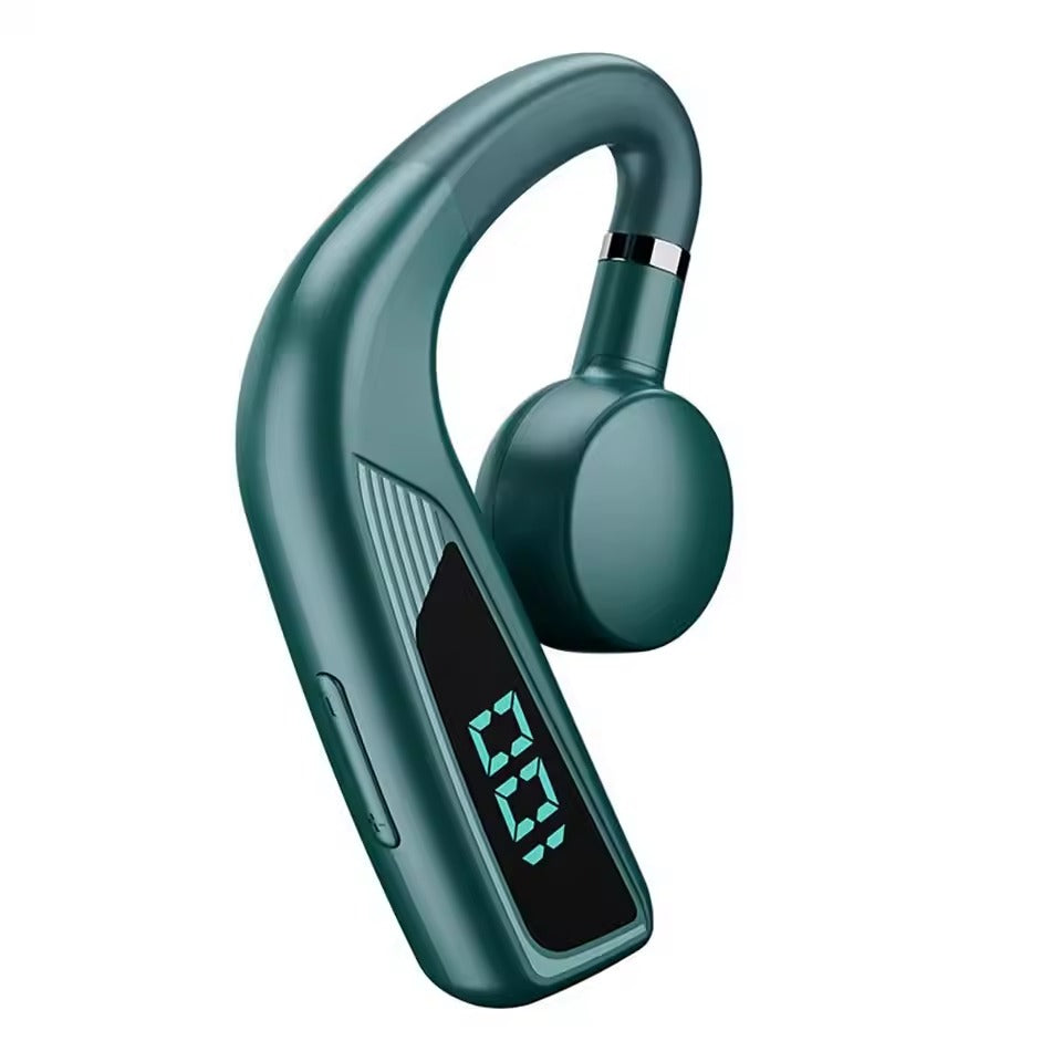 Lightweight Wireless Bluetooth Headset with Ear Hook - Noise Cancelling Sport Earbuds 1005007309838734-al