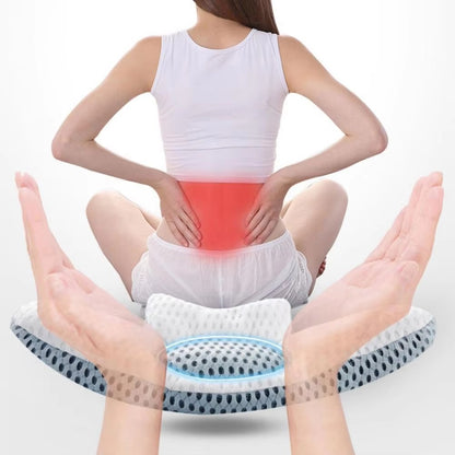 Portable Ergonomic Lumbar Support Pillow for Lower Back Pain When Sleeping 343753