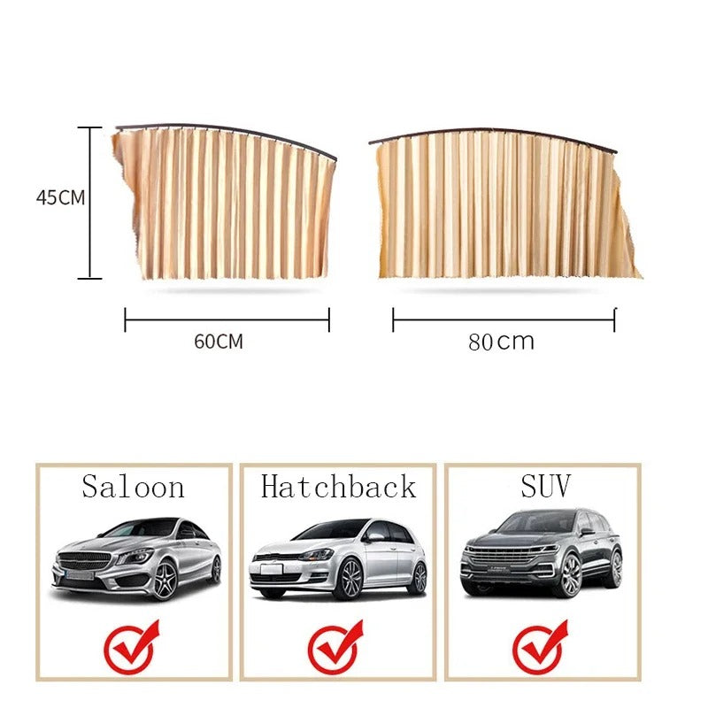 Magnetic Car Window Curtain for Sun Shades 263018