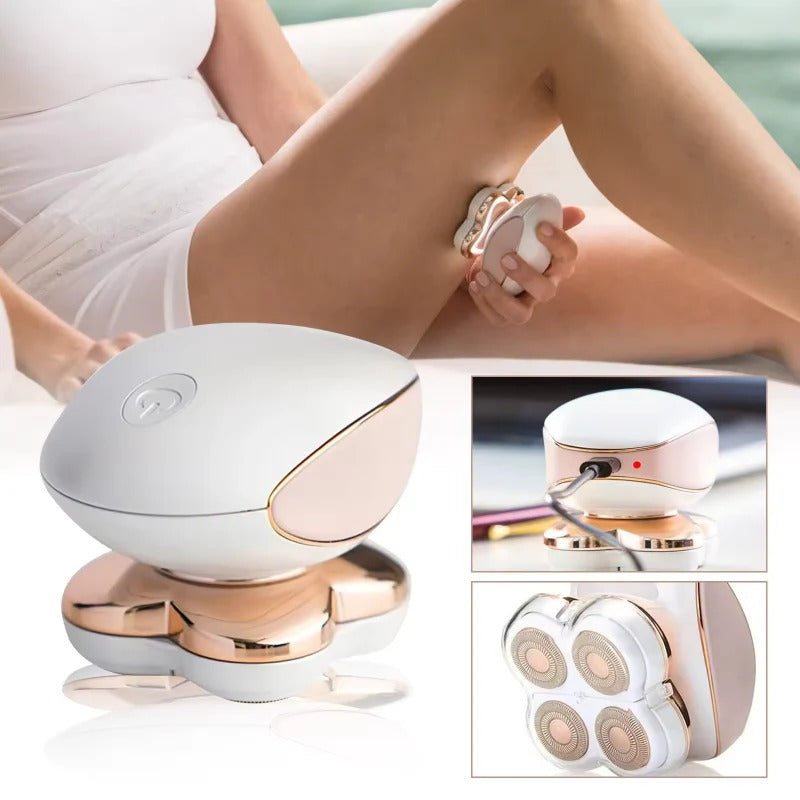 Painless Leg Hair Removal Machine for Women - Electric Rechargeable Lady Shaver 251306