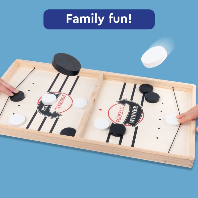 Interactive Two-Player Table Hockey