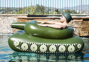 Pool Punisher Inflatable Tank Pool Float Pool Toys Pool Inflatables Swimming Pool Float