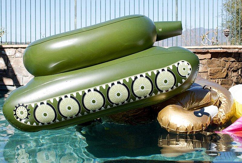 Pool Punisher Inflatable Tank Pool Float Pool Toys Pool Inflatables Swimming Pool Float