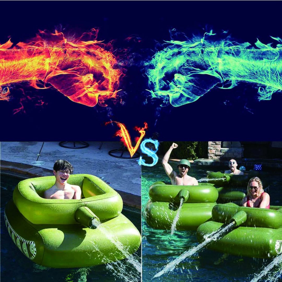 Pool Punisher Inflatable Tank Pool Float Pool Toys Pool Inflatables Swimming Pool Float