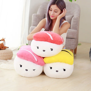 Kawaii Japanese Sushi Plush Pillow (40Cm)