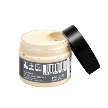 Set of 2 Leather Scratch Repair Cream - Restore and Recolor Balm for Sofas, Bags (9 Colors) 257041