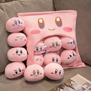 Kirby Plush Cushion Set Pocket Pals