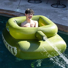 Pool Punisher Inflatable Tank Pool Float Pool Toys Pool Inflatables Swimming Pool Float