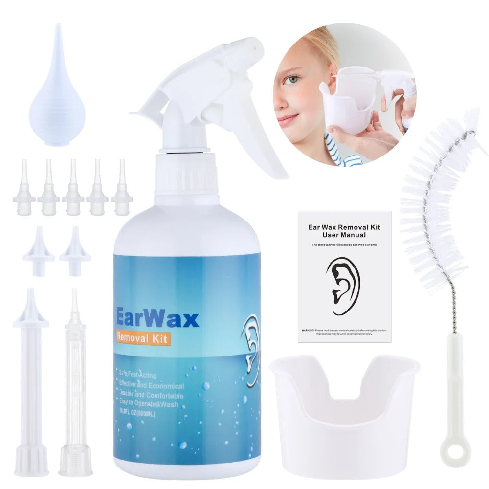 Professional Ear Irrigator For Wax Removal | Ear Cleaning Kit 341621