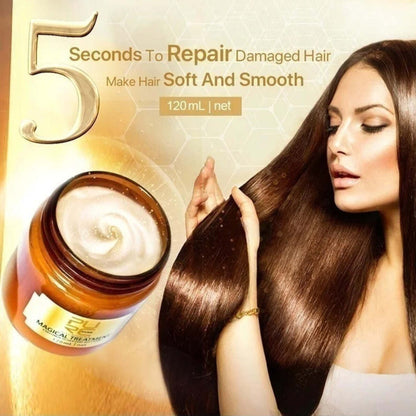 Organic Keratin Hair Mask for Damaged Hair – Hydrating & Magical Repair 253992