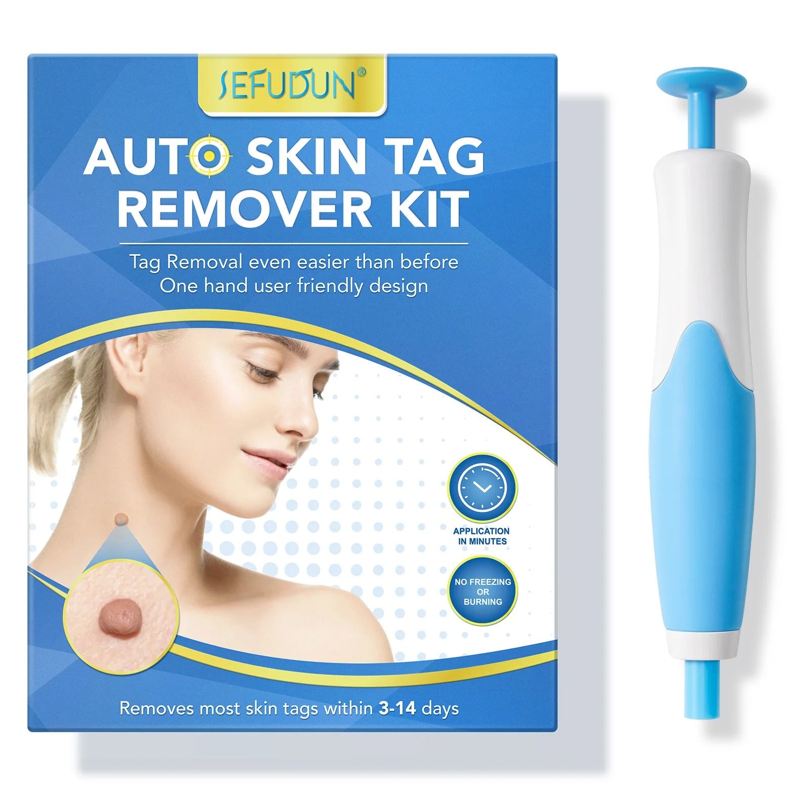 2-In-1 Skin Tag And Mole Remover Kit