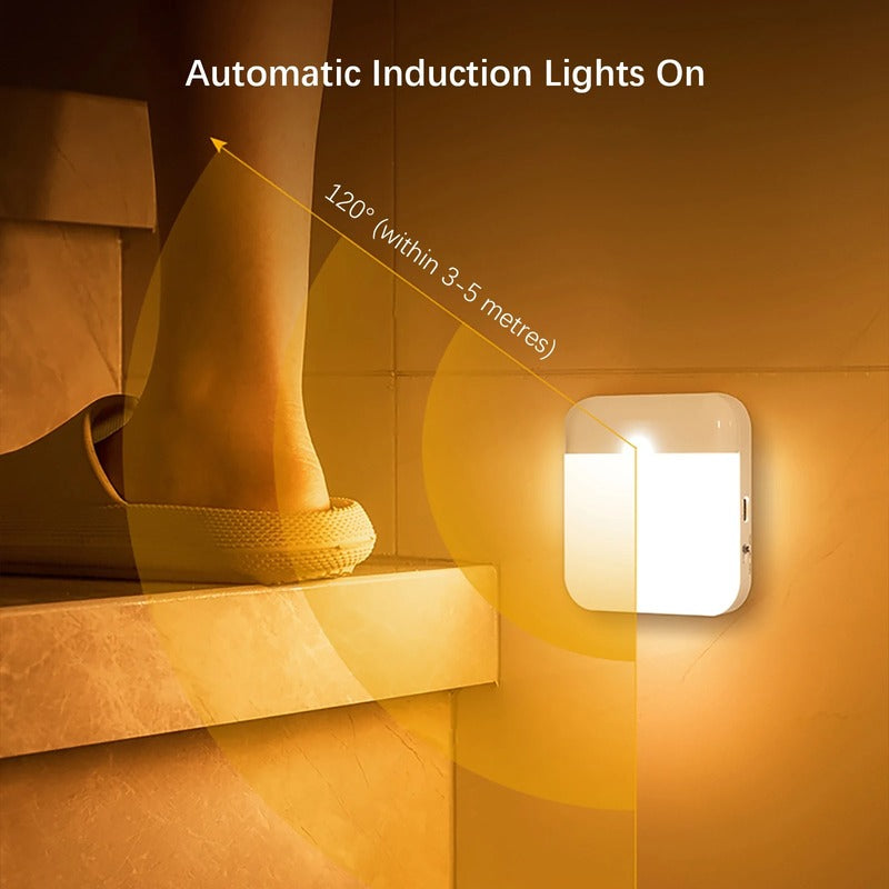 Smart Motion Sensor Night Light - USB Rechargeable 293926