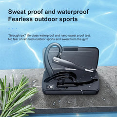 Wireless Bluetooth Headset with ENC Noise Cancelling Mic